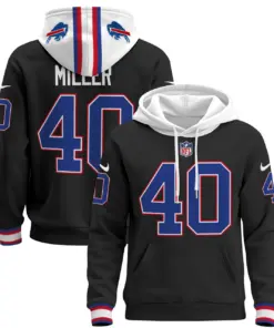 Buffalo Bills Nike 2024 Pullover Hoodie - Royal Blue - Image 12