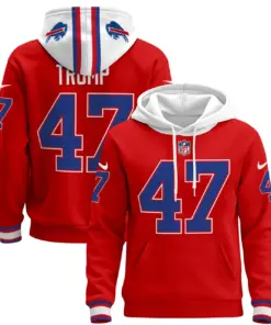 Buffalo Bills Nike 2024 Pullover Hoodie - Royal Blue - Image 24