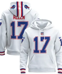 Buffalo Bills Nike 2024 Pullover Hoodie - Royal Blue - Image 25