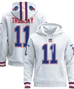 Buffalo Bills Nike 2024 Pullover Hoodie - Royal Blue - Image 27
