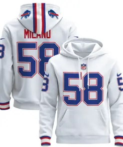 Buffalo Bills Nike 2024 Pullover Hoodie - Royal Blue - Image 29