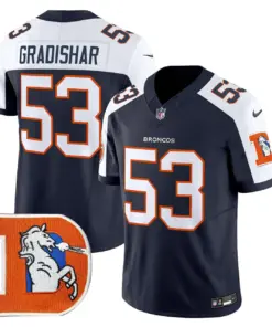 Denver Broncos Nike Throwback Vapor Limited Stitched Jersey - Orange - Image 14