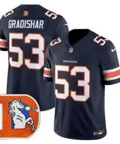 Denver Broncos Nike Throwback Vapor Limited Stitched Jersey - Orange - Image 28