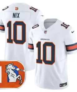 Denver Broncos Nike Throwback Vapor Limited Stitched Jersey - Orange - Image 29