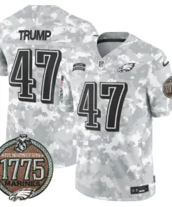 Saquon Barkley Philadelphia Eagles Nike 2024 Salute to Service Establishment Year Patch Vapor Limited Stitched Jersey - Grey - Image 9