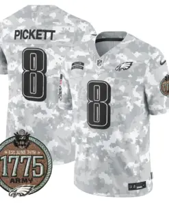 Saquon Barkley Philadelphia Eagles Nike 2024 Salute to Service Establishment Year Patch Vapor Limited Stitched Jersey - Grey - Image 11