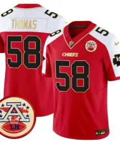 Patrick Mahomes Kansas City Chiefs Nike 2024 Lamar Hunt Patch Vapor Limited Stitched Jersey - Black - Image 11