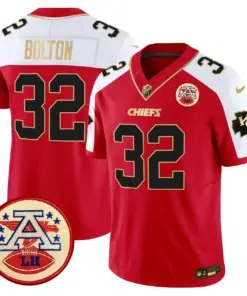 Patrick Mahomes Kansas City Chiefs Nike 2024 Lamar Hunt Patch Vapor Limited Stitched Jersey - Black - Image 14
