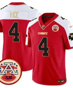 Patrick Mahomes Kansas City Chiefs Nike 2024 Lamar Hunt Patch Vapor Limited Stitched Jersey - Black - Image 15