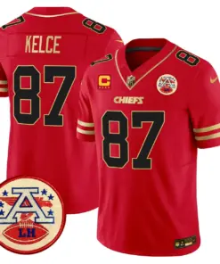 Patrick Mahomes Kansas City Chiefs Nike 2024 Lamar Hunt Patch Vapor Limited Stitched Jersey - Black - Image 18