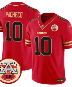 Patrick Mahomes Kansas City Chiefs Nike 2024 Lamar Hunt Patch Vapor Limited Stitched Jersey - Black - Image 20