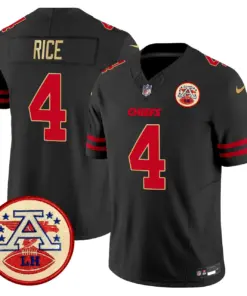 Patrick Mahomes Kansas City Chiefs Nike 2024 Lamar Hunt Patch Vapor Limited Stitched Jersey - Black - Image 39