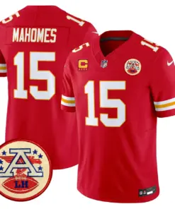 Patrick Mahomes Kansas City Chiefs Nike 2024 Lamar Hunt Patch Vapor Limited Stitched Jersey - Black - Image 41