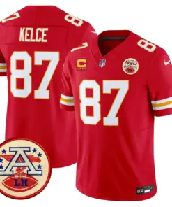 Patrick Mahomes Kansas City Chiefs Nike 2024 Lamar Hunt Patch Vapor Limited Stitched Jersey - Black - Image 42