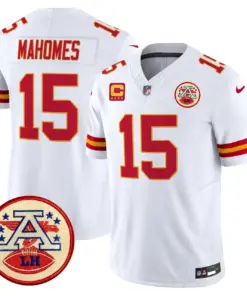 Patrick Mahomes Kansas City Chiefs Nike 2024 Lamar Hunt Patch Vapor Limited Stitched Jersey - Black - Image 49