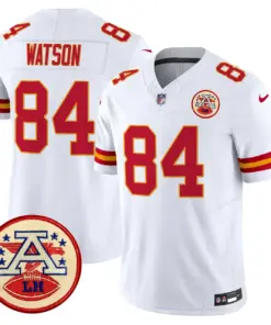 Patrick Mahomes Kansas City Chiefs Nike 2024 Lamar Hunt Patch Vapor Limited Stitched Jersey - Black - Image 53