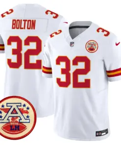Patrick Mahomes Kansas City Chiefs Nike 2024 Lamar Hunt Patch Vapor Limited Stitched Jersey - Black - Image 54