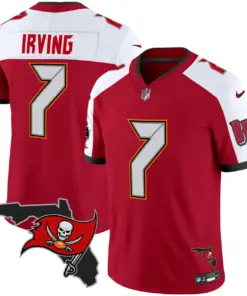 Tampa Bay Buccaneers Nike Florida Patch Vapor Limited Stitched Jersey - Anthracite - Image 14