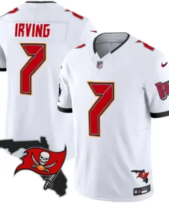 Tampa Bay Buccaneers Nike Florida Patch Vapor Limited Stitched Jersey - Anthracite - Image 28