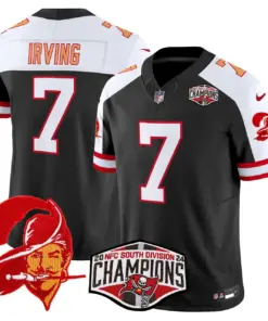 Baker Mayfield Tampa Bay Buccaneers Nike Throwback 2024 NFC South Division Champions Patch Vapor Limited Stitched Jersey - Orange - Image 9