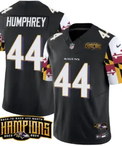 Derrick Henry Baltimore Ravens Nike Maryland Flag Back to Back AFC North Champions Patch Vapor Limited Stitched Jersey - Purple - Image 23
