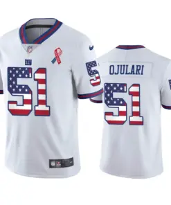Azeez Ojulari New York Giants Nike Commemorative Jersey - White