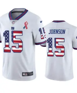 Collin Johnson New York Giants Nike Commemorative Jersey - White