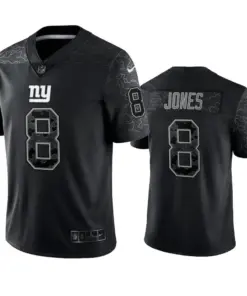 Daniel Jones New York Giants Nike RFLCTV Limited Jersey - Black