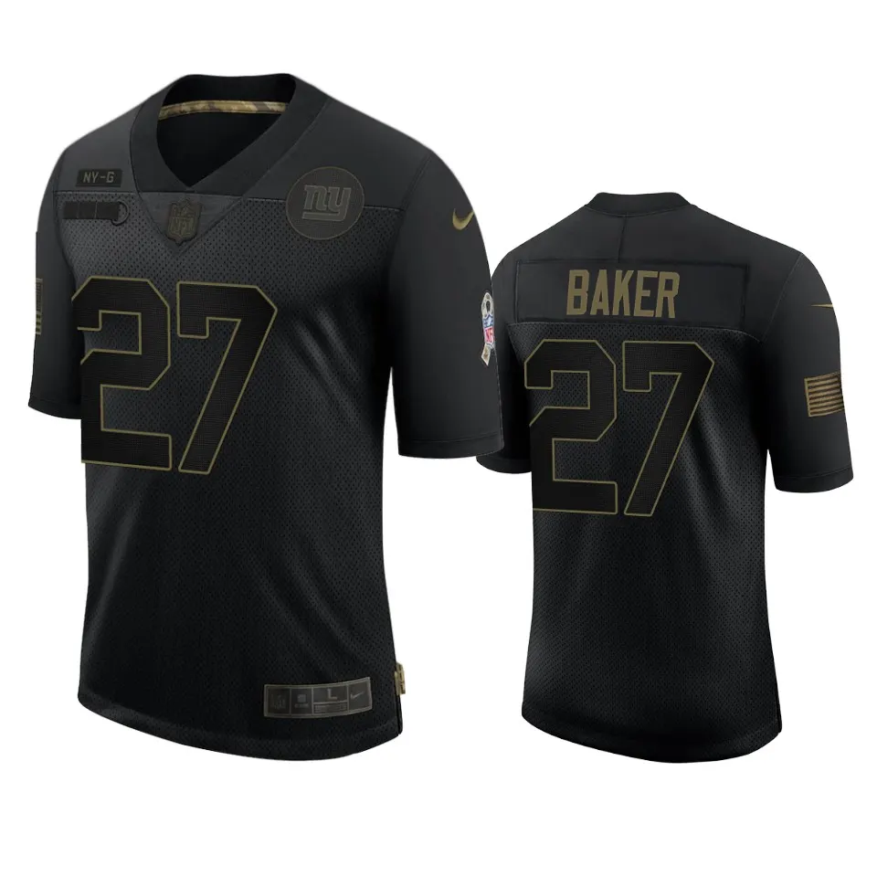 Deandre Baker New York Giants Nike 2020 Salute to Service Limited Jersey - Black