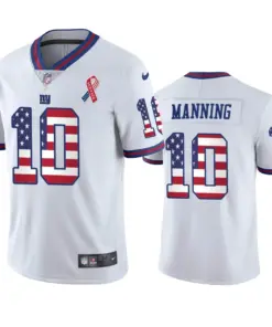 Eli Manning New York Giants Nike Commemorative Jersey - White