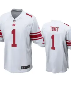 Kadarius Toney New York Giants Nike 2021 NFL Draft Game Jersey - White