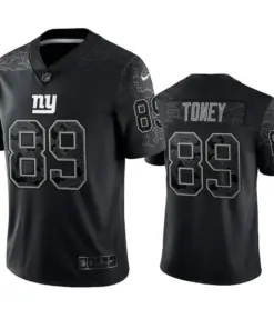 Kadarius Toney New York Giants Nike RFLCTV Limited Jersey - Black