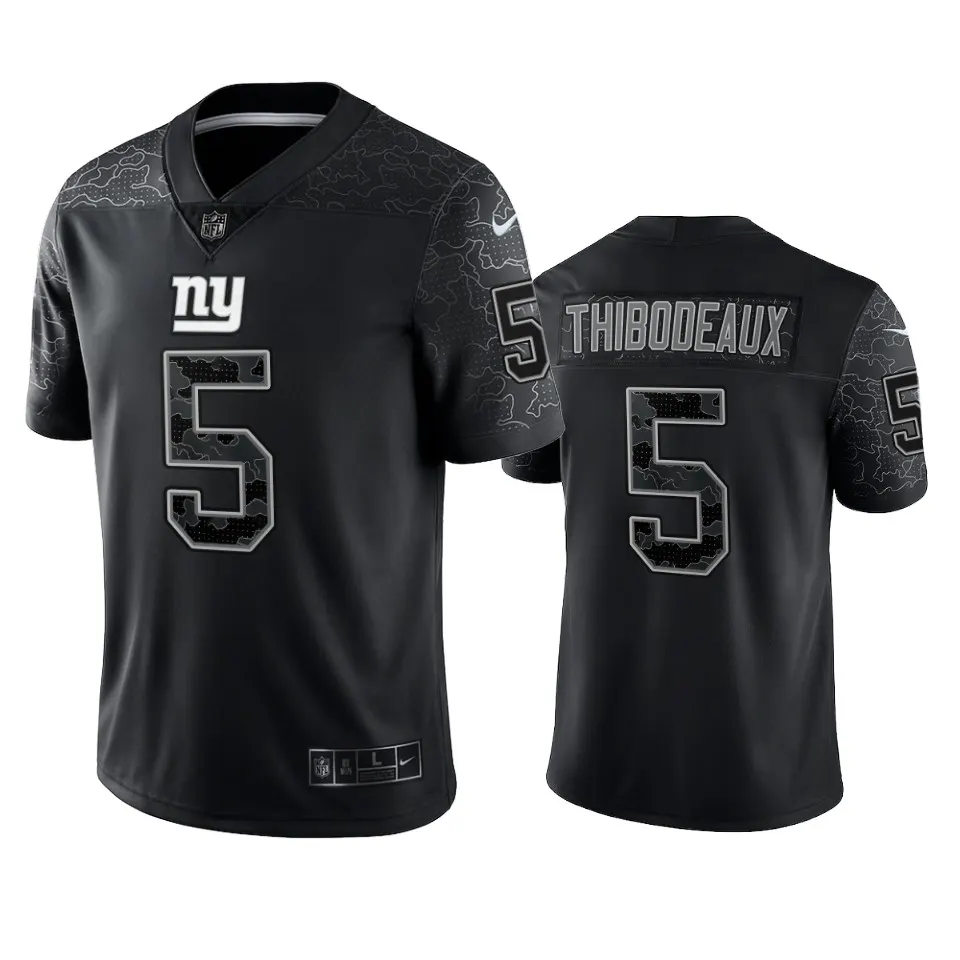 Kayvon Thibodeaux New York Giants Nike RFLCTV Limited Jersey - Black