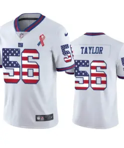 Lawrence Taylor New York Giants Nike Commemorative Jersey - White