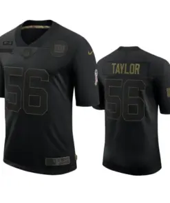 Lawrence Taylor New York Giants Nike 2020 Salute to Service Limited Jersey - Black