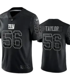 Lawrence Taylor New York Giants Nike RFLCTV Limited Jersey - Black