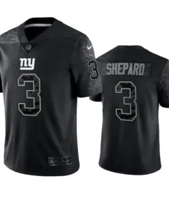 Sterling Shepard New York Giants Nike RFLCTV Limited Jersey - Black