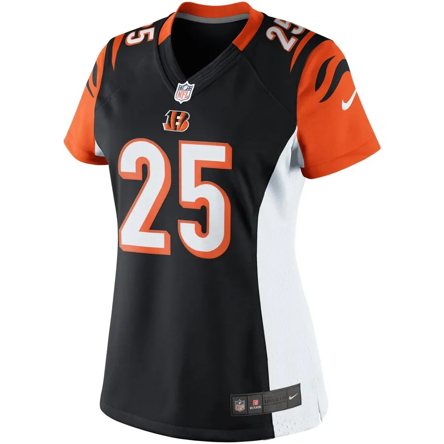 Giovani Bernard Cincinnati Bengals Nike Women's Limited Jersey - Black - Image 2