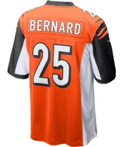 Giovani Bernard Cincinnati Bengals Nike Youth Alternate Game Jersey - Orange - Image 3