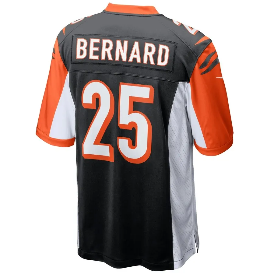 Giovani Bernard Cincinnati Bengals Nike Youth Team Color Game Jersey - Black - Image 3