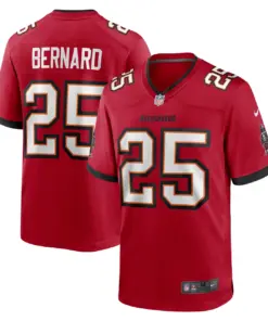 Alternative view of Giovani Bernard Tampa Bay Buccaneers Nike Game Jersey - Red