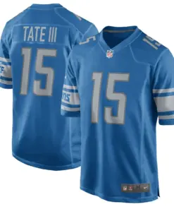 Golden Tate Detroit Lions Nike 2017 Game Jersey - Powder Blue