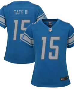 Golden Tate Detroit Lions Nike Girls Youth Game Jersey - Blue