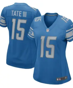 Golden Tate Detroit Lions Nike Women's 2017 Game Jersey - Powder Blue