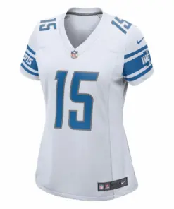 Alternative view of Golden Tate Detroit Lions Nike Women's 2017 Game Jersey - White