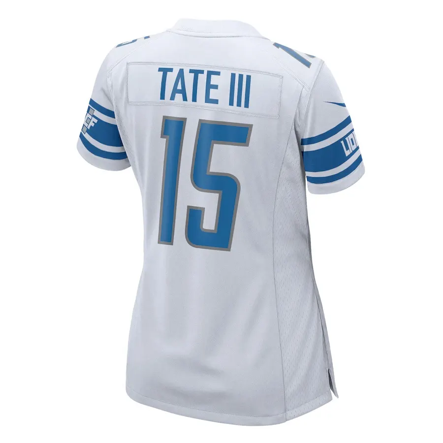 Golden Tate Detroit Lions Nike Women's 2017 Game Jersey - White - Image 3