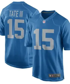 Golden Tate Detroit Lions Nike Youth 2017 Throwback Game Jersey - Royal Blue
