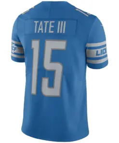 Golden Tate Detroit Lions Nike Youth Vapor Untouchable Limited Player Jersey - Royal Blue - Image 3