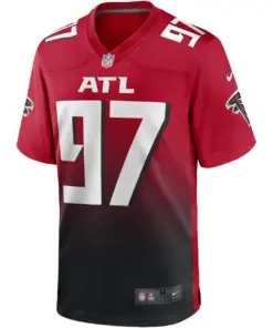 Grady Jarrett Atlanta Falcons Nike 2nd Alternate Game Jersey - Red - Image 3