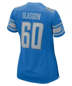 Graham Glasgow Detroit Lions Nike Women's Game Jersey - Royal Blue - Image 4